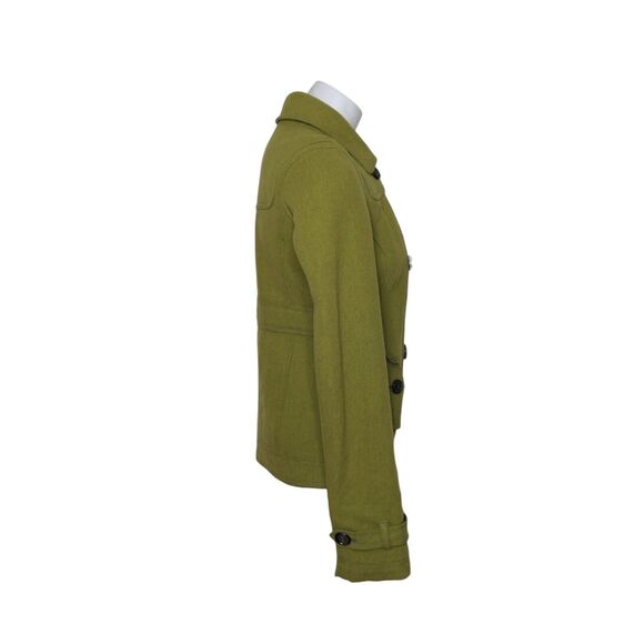 Ruehl 925 Olive Sz XS Women’s Double-Breasted Wool Jacket  Military Abercrombie - Picture 11 of 16